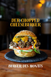 Monatsburger - Chopped Cheeseburger
