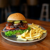 Menü - Double Bacon Burger